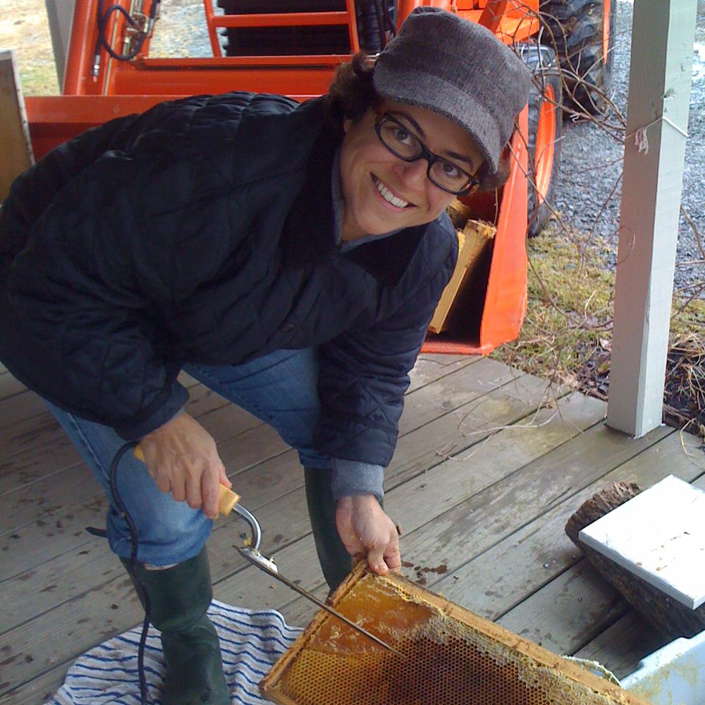 Claire Marin, Co-Founder & CEO of Catskill Provisions with Honeycomb