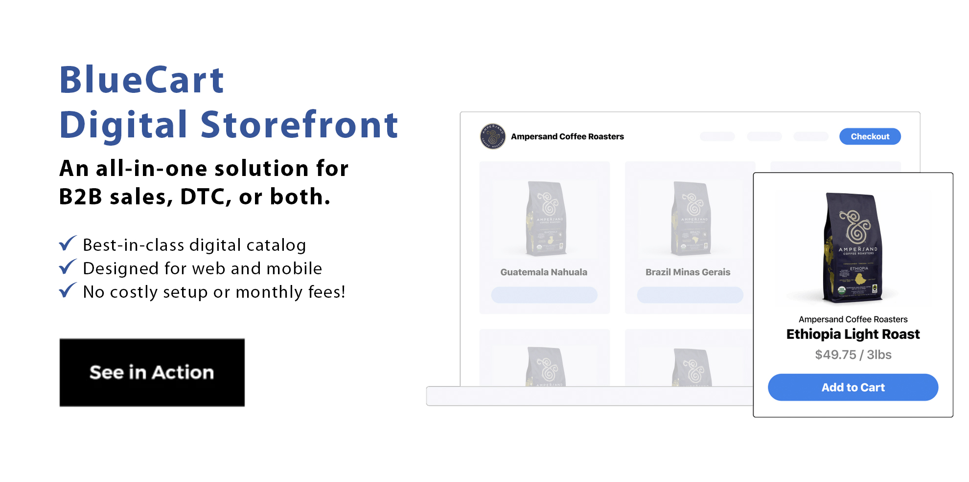 See the BlueCart Digital Storefront in Action demo request