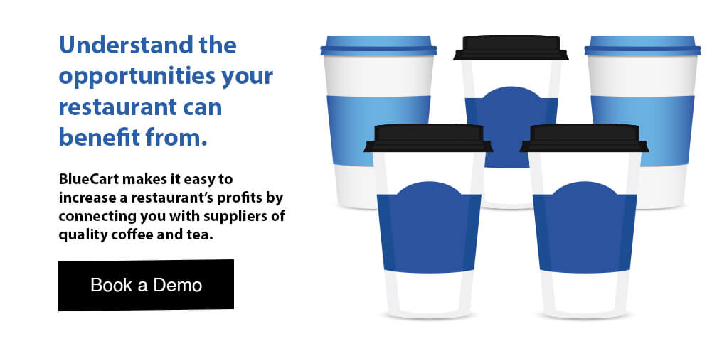 BlueCart ecommerce marketing coffee