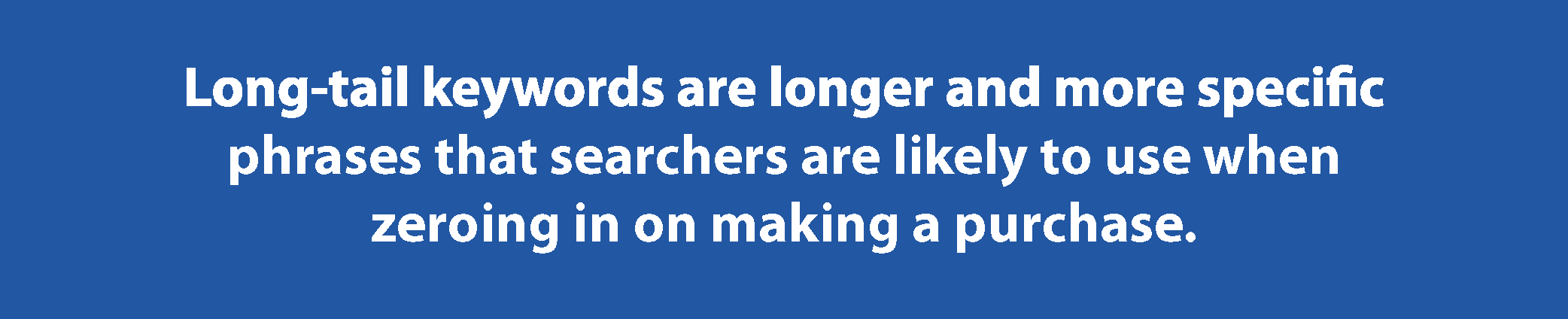 long tail keywords definition