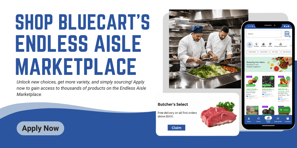 BlueCart marketplace for restaurants